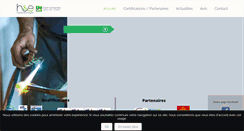 Desktop Screenshot of habitat-energies.com